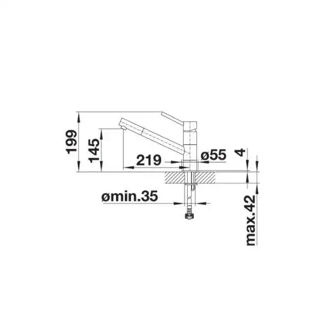 Bateria KANO Chromowana BLANCO 521502