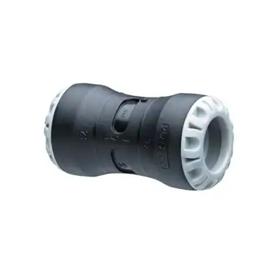 Dwuzłączka PE-PE (PUSH-FIT-1001) FI 40 (wciskana) PLASSON 1001U0040