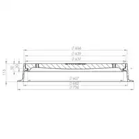 Właz uliczny ciężki 25T C H- 115 METAL-HANDEL