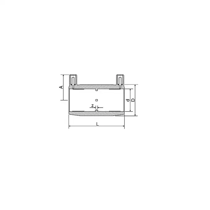 Mufa SG elektrooporowa do PE FI 63 PLASSON 490104063