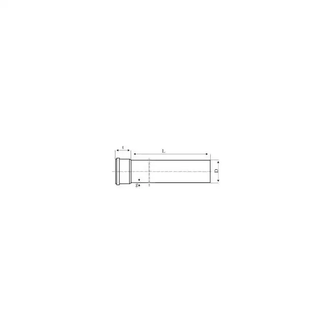 Rura PCV kanalizacyjna FI250/ 6,2 - L 3000 PROFIL PVRU-250-62-3000-N -778