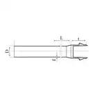 Rura PCV ciśnieniowa FI 90/4,3 PN10 L - 6000 PROFIL PCRU-090-43-6000-10-837