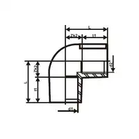 SG Kolano elektrooporowe do PE FI 32/90 SDR11 POLYMEDIUM 12EGEM032