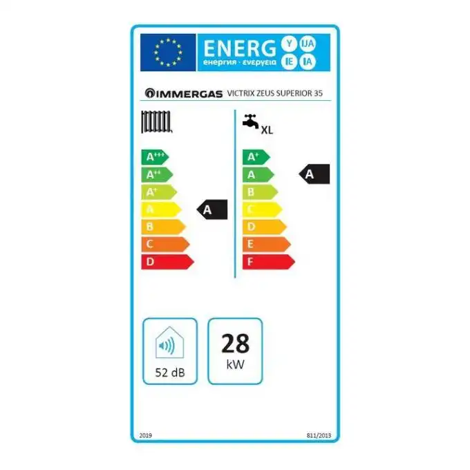 Kocioł kondensacyjny IMMERGAS Victrix Zeus Superior 35 3.032086 dwufunkcyjny wiszący zasobnik 54 l