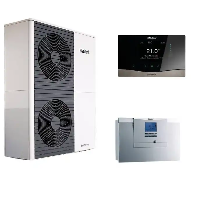 Pakiet z pompą ciepła AroTHERM Plus Monoblok VWL 105/6A + Regulator pogodowy VRC720 + Moduł sterowania VWZ AI+(K1) VAILLANT 0010044246