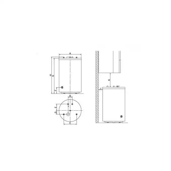 Pakiet: Kocioł gazowy kondensacyjny VC 20CS/1-5 + Zasobnik VIH R 120/6 B + Regulator SENSOCOMFORT 720 + Zestaw do szachtu SPS SZ  VAILLANT 0010043619