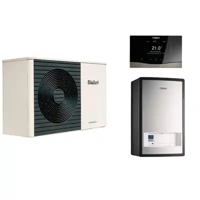 Pakiet z pompą ciepła aroTHERM plus monoblok VWL 55/6A + Moduł naścienny MEH 97/6 + Regulator pogodowy VRC 720 VAILLANT 0010044185