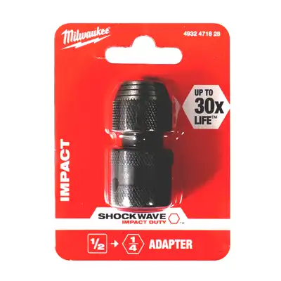 Adapter 1/2 kwadrat - 1/4 HEX F MILWAUKEE 4932471828