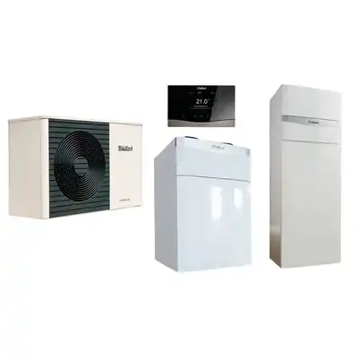 Pakiet z pompą ciepła aroTHERM plus monoblok VWL 55/6A + Centrala grzewcza VIH QW 190/6E + System wentylacji VAR 360 + Regulator pogodowy VRC 720 VAILLANT 0010044201