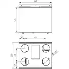 Rekuperator 555 V_XF WANAS RE-555 V_XF