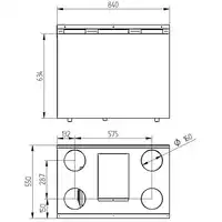 Rekuperator 355 V_XF WANAS RE-355 V_XF