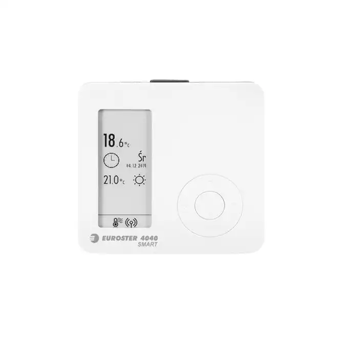 Regulator temperatury Euroster E4040SMART bezprzewodowy 4040 SMART WIFI biały