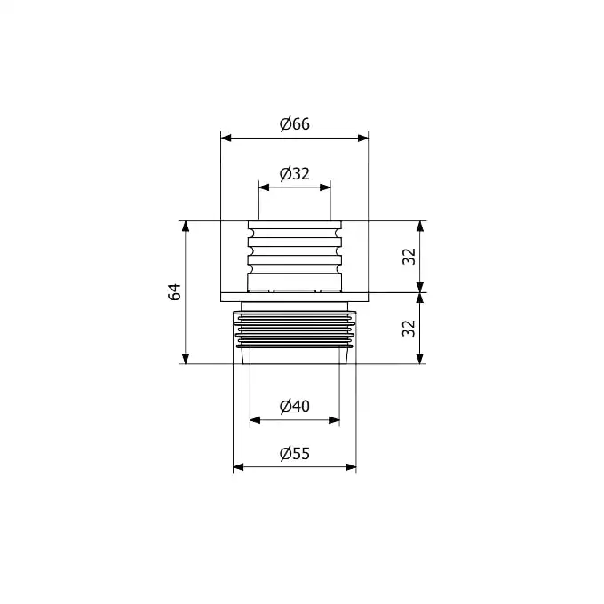 Redukcja PURUS 50/40-32 mm 3106227