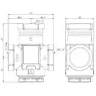 Zawór temperaturowy Afriso ATV 556 1655610 DN32 Rp1 1/4&quot; kvs 9 temperatura znamionowa 60°C