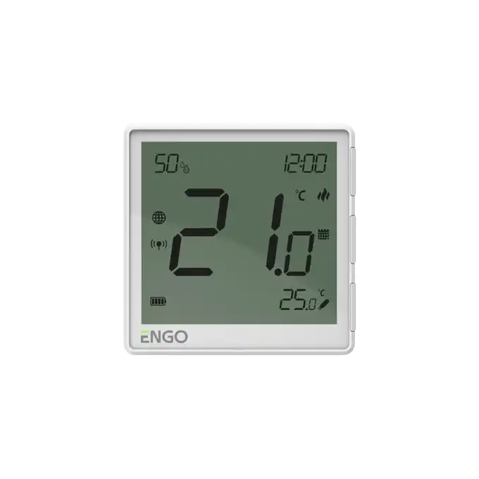 Regulator temperatury ENGO ZigBee 932342633 natynkowy internetowy akumulatorowy biały