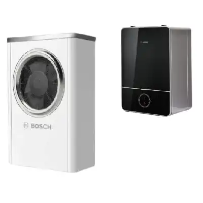 Pompa ciepła Bosch Compress 8734100562 CS7000i AW9 ORE-S 8,9 kW (A2-W35) jedn. wew. czarna