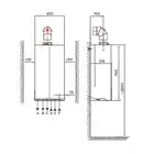 Kocioł gazowy Ecocondens Gold Plus II Termet WKD58G1000000/PLAT 25/32 KW dwufunkcyjny