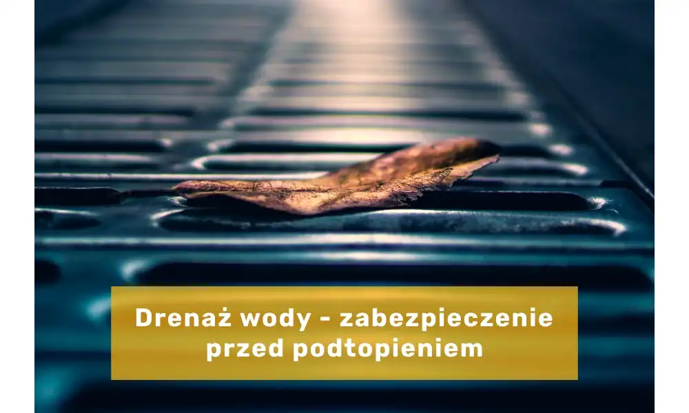 Drenaż - skuteczne przeciwdziałanie retencji wody