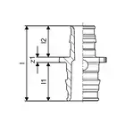 Złączka redukcyjna Uponor Q&amp;E 1008675 25-16 mm z tworzywa PPSU