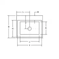 VERA UmyWalka nablatowa 40 x 50 x 15 BESCO #UMD-V-NB