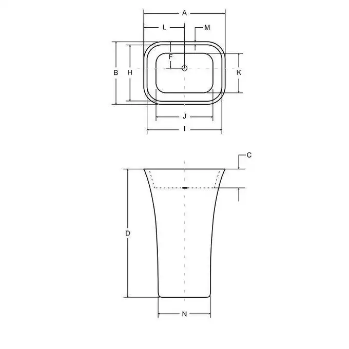 ASSOS S-LINE GLAM UmyWalka wolnostojąca srebrna 40 x 50 x 85 BESCO #UMD-AP-WOS