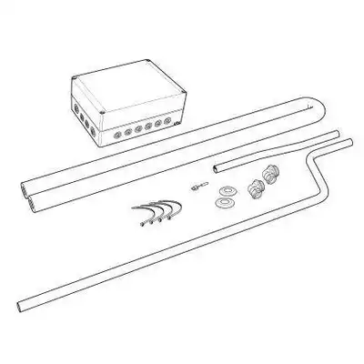 Zestaw podłączeniowy do kotła elektrycznego na gaz, olej DEH 500 NIBE 067180