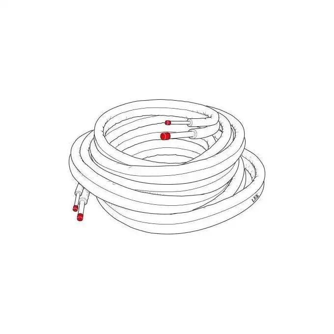 Rura podłączeniowa do AMS 10-8,12,16 kW (12 m) Rura 12 SPLIT NIBE 067032