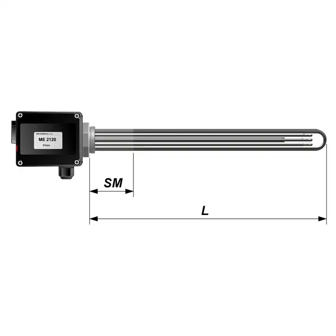 Moduł elektryczny 9,0 kW, 400 V, G 1 1/2'' ME 1090 BIAWAR 29002