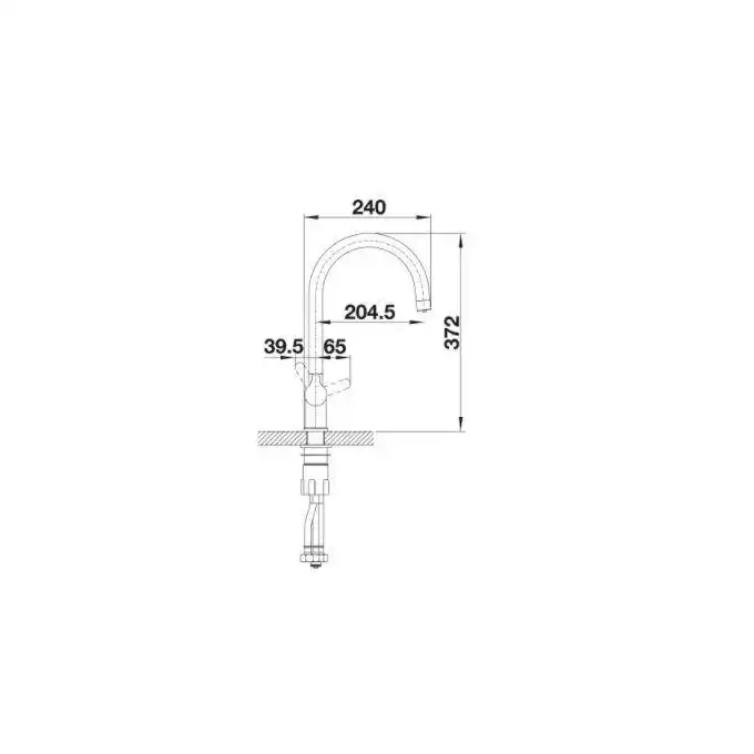 Bateria TRIMA Chromowana BLANCO 520840