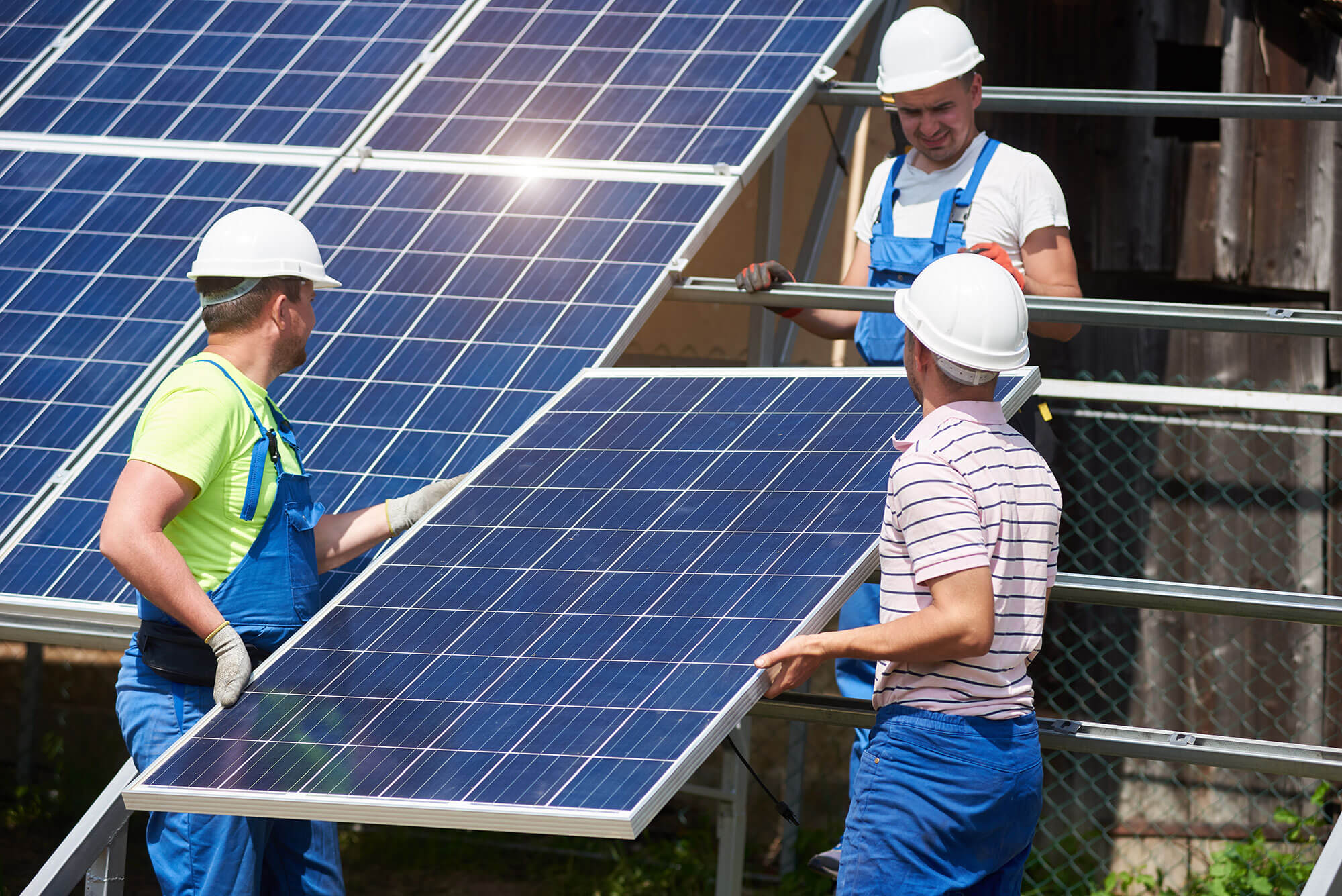 podłączanie solarów